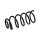 Suspension Spring Set front axle coil spring Ø 12 mm EIBACH for e.g. SEAT LEON