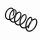 Suspension Spring Set front coil spring Ø 12.2 mm EIBACH for e.g. FORD FOCUS