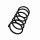 Suspension Spring Set front coil spring Ø 12.2 mm EIBACH for e.g. FORD FOCUS