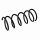 Suspension Spring Set front coil spring Ø 12.2 mm EIBACH for e.g. FORD FOCUS