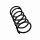 Suspension Spring Set front coil spring Ø 12.2 mm EIBACH for e.g. FORD FOCUS