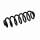 Suspension Spring Set rear coil spring Ø 12.2 mm EIBACH for SEAT ATECA