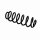 Suspension Spring Set rear coil spring Ø 12.2 mm EIBACH for SEAT ATECA