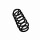 Suspension Spring Set rear coil spring Ø 12.2 mm EIBACH for SEAT ATECA