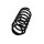 Suspension Spring Set front coil spring Ø 13.2 mm EIBACH for e.g. SEAT INCA