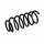 Suspension Spring Set front coil spring Ø 13.2 mm EIBACH for e.g. SEAT INCA