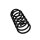 Suspension Spring Set front coil spring Ø 13.2 mm EIBACH for e.g. SEAT INCA