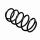 Suspension Spring Set front axle coil spring Ø 15 mm EIBACH for e.g. AUDI 100