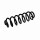 Suspension Spring Set rear coil spring Ø 12.5 mm EIBACH for SEAT ATECA