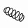 Suspension Spring Set front Ø 11.8 mm EIBACH for e.g. SKODA ROOMSTER