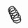 Suspension Spring Set front Ø 11.8 mm EIBACH for e.g. SKODA ROOMSTER