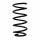 Suspension spring set front axle Ø 14 mm 359 mm EIBACH for e.g. OPEL OMEGA B