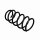 Suspension Spring Set front coil spring Ø 14 mm EIBACH for e.g. OPEL OMEGA