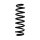 Suspension spring set rear axle Ø 12.8 mm 347 mm EIBACH for e.g. SEAT ATECA