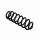 Suspension Spring Set rear coil spring Ø 12.8 mm EIBACH for SEAT ATECA