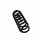 Suspension Spring Set rear coil spring Ø 12.8 mm EIBACH for SEAT ATECA