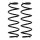 Suspension spring set rear axle Ø 10.8 mm 360 mm EIBACH for e.g. MB A-CLASS