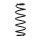 Suspension spring set rear axle Ø 10.8 mm 360 mm EIBACH for e.g. MB A-CLASS
