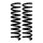 Suspension spring set front axle Ø 15 mm 389 mm EIBACH for e.g. MB E-CLASS