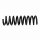 Suspension Spring Set front coil spring Ø 15 mm EIBACH for e.g. MB E-CLASS