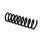 Suspension Spring Set front coil spring Ø 15 mm EIBACH for e.g. MB E-CLASS