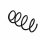 Suspension Spring Set front coil spring Ø 12.8 mm EIBACH for e.g. MB A-CLASS