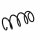 Suspension Spring Set front coil spring Ø 12.8 mm EIBACH for e.g. MB A-CLASS