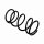 Suspension Spring Set front coil spring Ø 13,5 mm EIBACH for MITSUBISHI SPACE