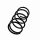 Suspension Spring Set front coil spring Ø 13,5 mm EIBACH for MITSUBISHI SPACE