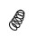 Suspension Spring Set rear coil spring Ø 11.8 mm EIBACH for FORD MONDEO