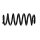 Suspension Spring Set front axle coil spring Ø 15 mm EIBACH for e.g. AUDI A6