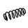 Suspension Spring Set front axle coil spring Ø 15 mm EIBACH for e.g. AUDI A6