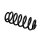 Suspension Spring Set front axle coil spring Ø 15 mm EIBACH for e.g. AUDI A6