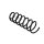Suspension Spring Set rear coil spring Ø 10.8 mm EIBACH for e.g. OPEL VECTRA