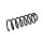 Suspension Spring Set rear coil spring Ø 10.8 mm EIBACH for e.g. OPEL VECTRA