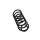 Suspension Spring Set rear coil spring Ø 10.8 mm EIBACH for e.g. OPEL VECTRA