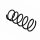Suspension Spring Set front coil spring Ø 12.5 mm EIBACH for e.g. FORD FOCUS