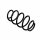 Suspension Spring Set front coil spring Ø 13.8 mm EIBACH for e.g. OPEL SIGNUM