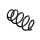 Suspension Spring Set front coil spring Ø 12.8 mm EIBACH for e.g. VW TOURAN