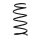 Suspension spring set front axle Ø 12.8 mm 370 mm EIBACH for e.g. BMW 3