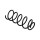Suspension Spring Set front axle coil spring Ø 11.2 mm EIBACH for e.g. VW GOLF