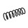 Suspension Spring Set Rear Axle Coil Spring Ø 11.5 mm EIBACH for VOLVO S40