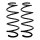 Suspension spring set front Ø 12.2 mm 384 mm EIBACH for e.g. MB B-CLASS
