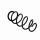 Suspension Spring Set front coil spring Ø 12.2 mm EIBACH for e.g. MB B-CLASS
