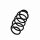 Suspension Spring Set front coil spring Ø 12.2 mm EIBACH for e.g. MB B-CLASS