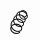 Suspension Spring Set front coil spring Ø 11.5 mm EIBACH for e.g. FIAT PUNTO
