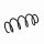 Suspension Spring Set front coil spring Ø 11.5 mm EIBACH for e.g. FIAT PUNTO