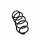 Suspension Spring Set front coil spring Ø 11.5 mm EIBACH for e.g. FIAT PUNTO