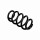 Suspension Spring Set front axle coil spring Ø 14.8 mm EIBACH for e.g. AUDI A4