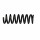 Suspension Spring Set rear coil spring Ø 13.8 mm EIBACH for e.g. MB E-CLASS